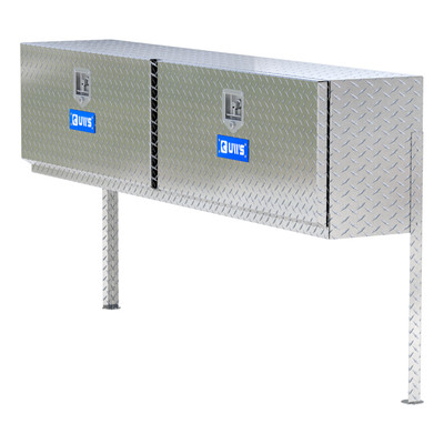 UWS Bright Aluminum 72" Double-Door Topside Truck Tool Box (Heavy Packaging) EC40041