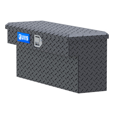 UWS Matte Black Aluminum UTV Side Tool Box - Polaris Ranger (Heavy Packaging) EC10993