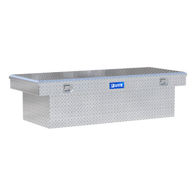 UWS Bright Aluminum 69" Deep Extra-Wide Crossover Truck Tool Box TBSD-69-LBTA