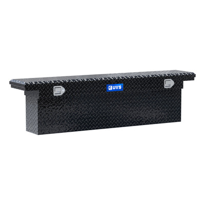 UWS Gloss Black 69" Deep Slim Truck Tool Box, Low Profile TBSD-69-SL-LP-B