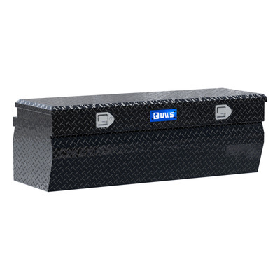 UWS Gloss Black Aluminum 55" Wedge Utility Chest Box (Heavy Packaging) EC20302