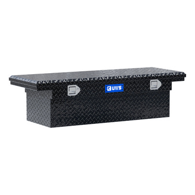UWS Gloss Black Aluminum 54" Truck Tool Box with Low Profile (Heavy Packaging) EC10112