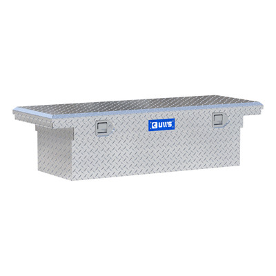 UWS Bright Aluminum 54" Crossover Truck Tool Box with Low Profile (Heavy Packaging) EC10101