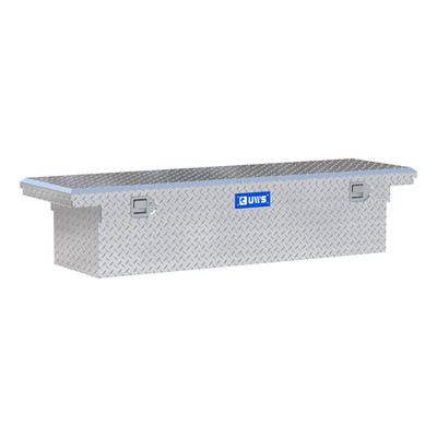 UWS Bright Aluminum 66" Crossover Truck Tool Box, Low Profile TBS-66-LP