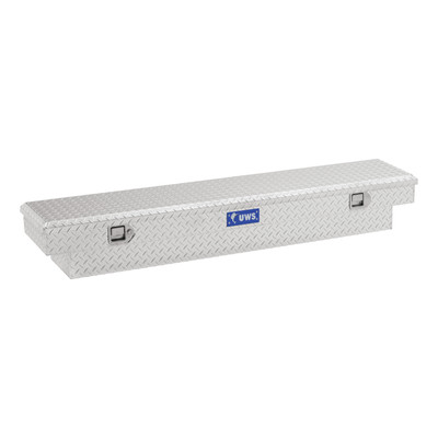 UWS Bright Aluminum 60" Slim-Line Crossover Truck Tool Box (Heavy Packaging) EC10241
