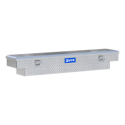 UWS Bright Aluminum 63" Slim-Line Crossover Truck Tool Box (Heavy Packaging) EC10351
