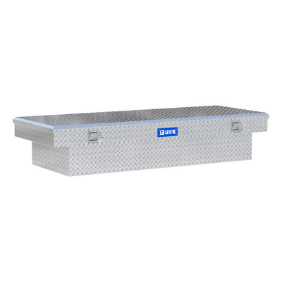 UWS Bright Aluminum 72" Extra-Wide Crossover Truck Tool Box TBS-72-LBTA