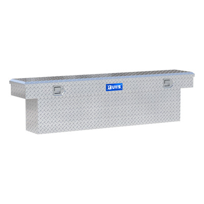 UWS Bright Aluminum 69" Deep Slim-Line Crossover Truck Tool Box TBSD-69-SL