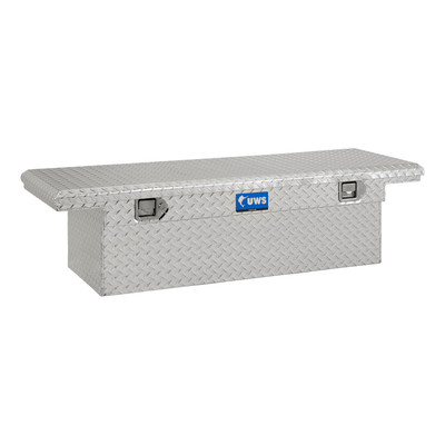 UWS Bright Aluminum 58" Crossover Truck Tool Box with Low Profile (Heavy Packaging) EC10141