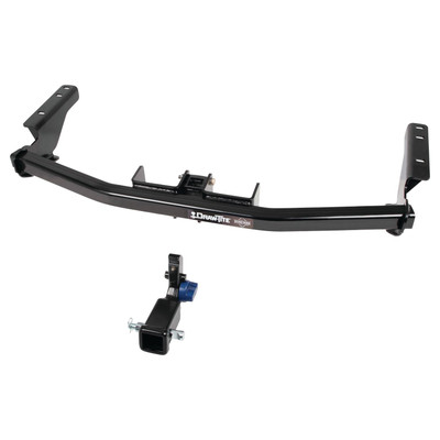 Draw-tite Hidden Hitch® Completely Hidden Trailer Hitch 2" Removable Receiver, Black for Select Infiniti QX60, Nissan Pathfinder 76904