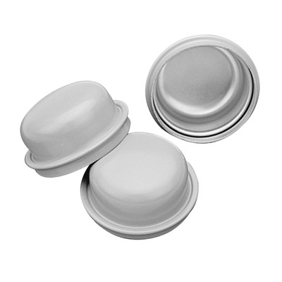 Fulton Trailer Wheel Bearing Grease Cap, 1.786 in. Diameter, Zinc Plated FL001501