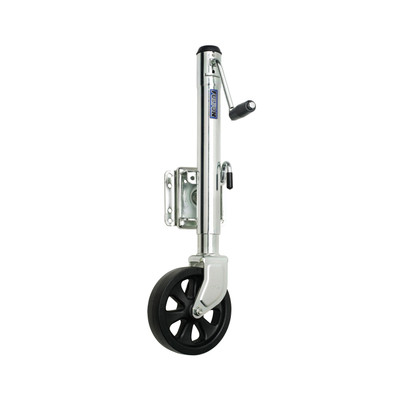 Fulton Marine Trailer Jack, 1,500 lbs. Lift Capacity, Side Wind, Bolt-On Side Mount, 10 in. Travel FLXP15 0101