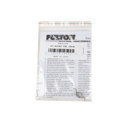 Fulton Replacement Part, Trailer Winch Ratchet Spring, Two-Speed