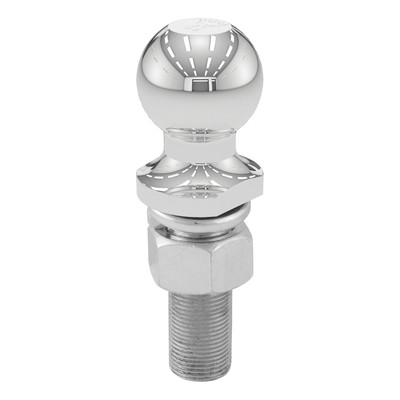 CURT 1-7/8" Trailer Ball (1" x 3" Shank, 3,500 lbs., Chrome) Trailer Hitch Ball