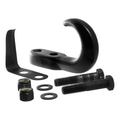 CURT Tow Hook with Hardware (10,000 lbs., Black) Tow Hook