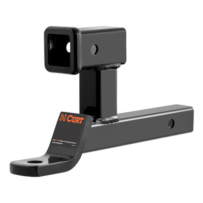 CURT Multi-Use Ball Mount (2" Shank, 7,500 lbss., 5-13/16" Rise, 1" Ball Hole) Trailer Hitch Ball Mount