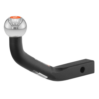 CURT Euro Mount (2" Ball, 1-1/4" Shank, 3,500 lbss., 4-5/8" High, 7-1/4" Long) Trailer Hitch Ball Mount