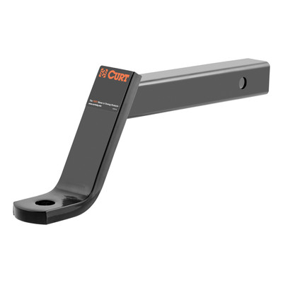 CURT Class 3 Ball Mount (2" Shank, 7,500 lbss., 6" Drop, 14-1/4" Long) Trailer Hitch Ball Mount