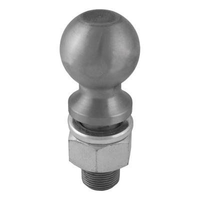 CURT 2-5/16" Trailer Ball (1-1/4" x 2-5/8" Shank, 30,000 lbs., Raw Steel) Trailer Hitch Ball