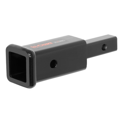 CURT Receiver Tube Adapter (1-1/4" to 2" Shank, Not for Towing Use, 6-1/4" Length) Trailer Hitch Receiver Tube Adapter