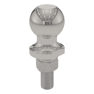 CURT 1-7/8" Trailer Ball (3/4" x 2-1/8" Shank, 2,000 lbs., Stainless) Trailer Hitch Ball