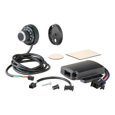 CURT Venturer NEXT Time-Delay Trailer Brake Controller – Time-Delay, LED Display, Adjustable Power, 1-3 Axles (2-6 Brakes)