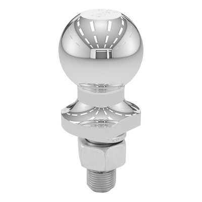 CURT 2" Trailer Ball (3/4" x 1-3/4" Shank, 3,500 lbs., Chrome, Packaged) Trailer Hitch Ball