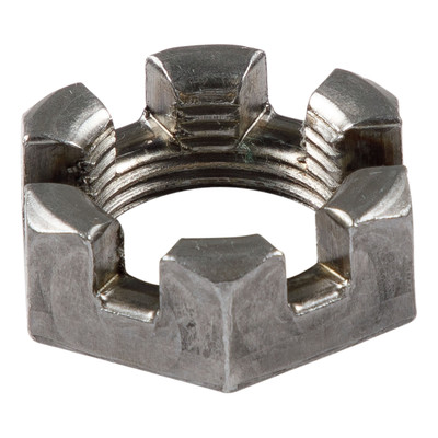 Lippert 1" Spindle Nut - 6-Slot Castle 122081