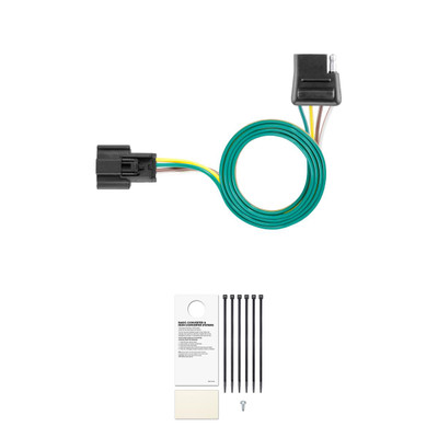 CURT Custom 4-Flat, Select Cadillac XT4, Requires Dealer Activation of Plug