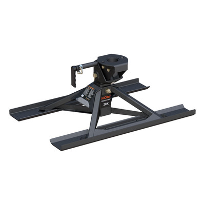 CURT CrossWing 20K 5th Wheel Hitch with Bed Protectors for 2-5/16" Gooseneck