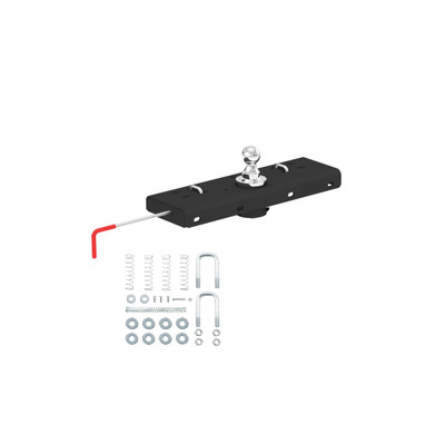 CURT Double Lock Gooseneck Hitch, 2-5/16" Ball, 30K (Brackets Required) Gooseneck Trailer Hitch