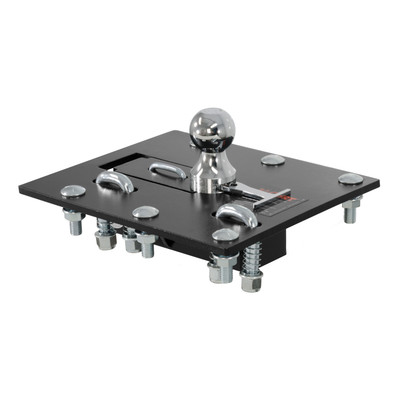 CURT Over-Bed Folding Ball Gooseneck Hitch Gooseneck Trailer Hitch