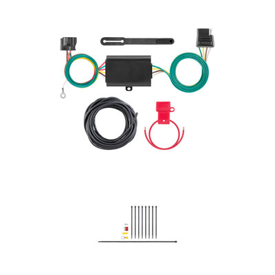 CURT Custom Towed-Vehicle RV Wiring Harness Add-On Trailer Connector Kit