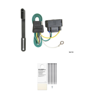 CURT Custom 4-Flat, Select Ford F-150, OEM Tow Package Required Trailer Connector Kit