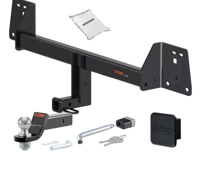 18 - 22 Toyota C-HR -- 1.25in. CURT Trailer Hitch + Ball Mount + Cover + Lock Kit by CURT HWA2360