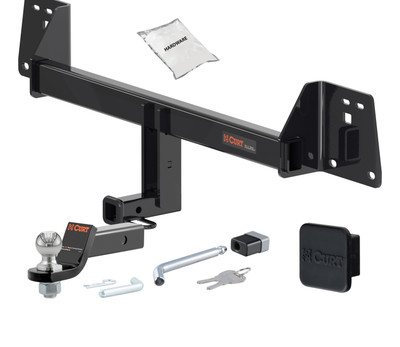 18 - 22 Toyota C-HR -- 1.25in. CURT Trailer Hitch + Ball Mount + Cover + Lock Kit by CURT HWA2361