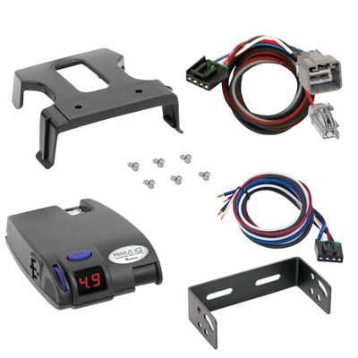 2013-2014 RAM 2500 Tekonsha Primus IQ Proportional Brake Controller for Trailers with 1 to 3 Axles Gray 90160