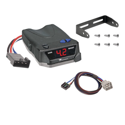 2011-2012 RAM 1500 Tekonsha BRAKE-EVN Proportional Brake Controller for Trailers with 1 to 4 Axles Black 8508220