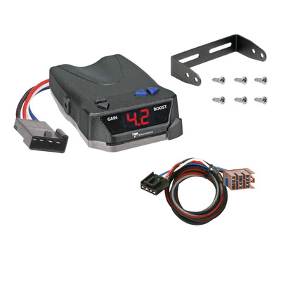2003-2006 Chevrolet Silverado 2500 HD Tekonsha BRAKE-EVN Proportional Brake Controller for Trailers with 1 to 4 Axles Black 8508220