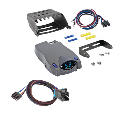 2004-2023 Freightliner XC Tekonsha Prodigy P2 Proportional Brake Controller for Trailers with 1 to 4 Axles Gray 90885