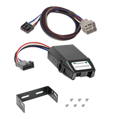 2015-2018 RAM 1500 Tekonsha Voyager Proportional Brake Controller for Trailers with 1 to 4 Axles Black 9030