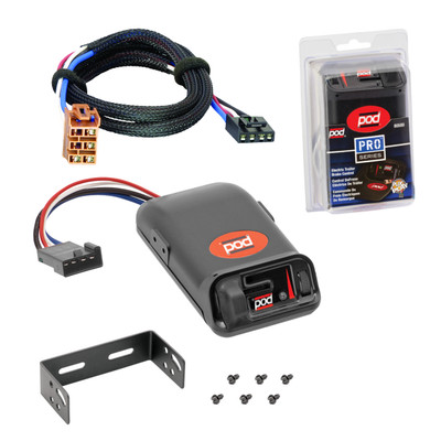 2000-2002 Chevrolet Suburban 2500 Tekonsha POD Trailer Time Delay Brake Controller for Trailers with 1 to 2 Axles 80500