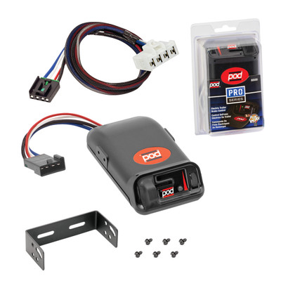 1997-2010 Dodge Dakota Tekonsha POD Trailer Time Delay Brake Controller for Trailers with 1 to 2 Axles 80500