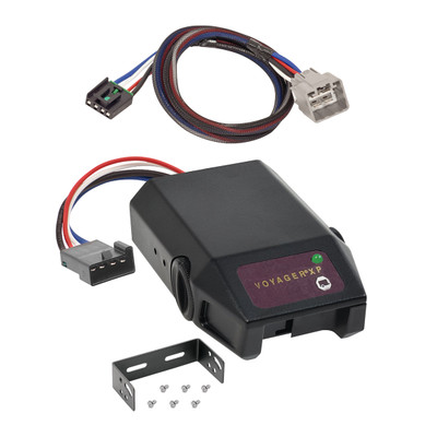 2010-2010 Dodge Ram 2500 Raybestos Voyager XP Proportional Brake Controller for Trailers with 1 to 4 Axles Black 761-9035