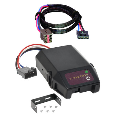 2003-2008 Ford E-450 Econoline Super Duty Raybestos Voyager XP Proportional Brake Controller for Trailers with 1 to 4 Axles Black 761-9035