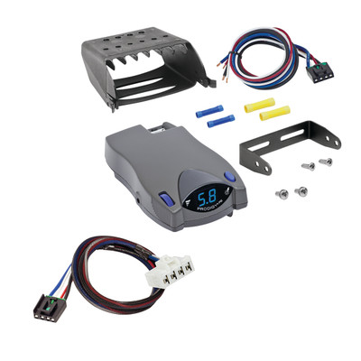 1995-2009 Dodge Ram 3500 Tekonsha Prodigy P2 Proportional Brake Controller for Trailers with 1 to 4 Axles Gray 90885