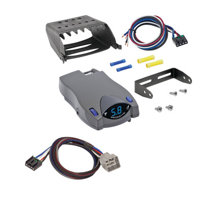 2015-2025 RAM 2500 Prodigy P2 Proportional Brake Controller for Trailers with 1?4 Axles, Gray 90885