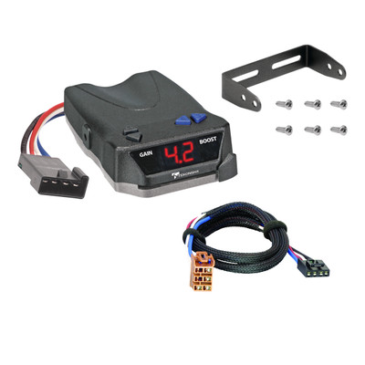 2000-2002 Chevrolet Suburban 2500 Tekonsha BRAKE-EVN Proportional Brake Controller for Trailers with 1 to 4 Axles Black 8508220