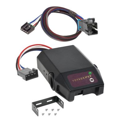 2004-2023 Freightliner SL Raybestos Voyager XP Proportional Brake Controller for Trailers with 1 to 4 Axles Black 761-9035