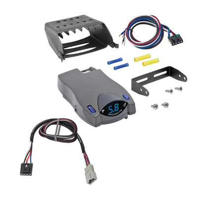 2013-2020 Acura MDX Tekonsha Prodigy P2 Proportional Brake Controller for Trailers with 1 to 4 Axles Gray 90885